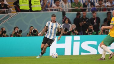 Rodrigo De Paul recibió el gesto más romántico: Tini le confesó todo su amor. Foto: Selección Argentina.-