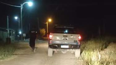 Vecinos lograron detener a un sujeto que robó una casa en Huergo