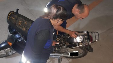 Descubren adulteraciones en una moto que fue secuestrada en un operativo en Viedma