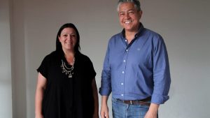 Rolando Figueroa selló nueva alianza: lo apoyará el Frente Grande de Soledad Martínez