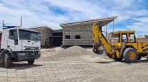 Imagen de Uno de los tres jardines que se construyen en Cutral Co podrá estar listo para el inicio de las clases