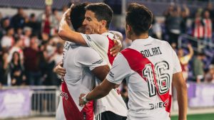 River goleó a Vasco da Gama y terminó invicto la primera gira de Demichelis