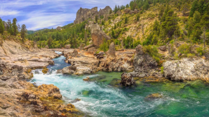 Los increíbles pozones del Caleufú: cómo llegar a esta maravilla oculta de la Patagonia