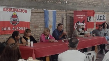 La delegación radical se integrará con el presidente de la Convención, Marcelo Cascón. Foto Archivo