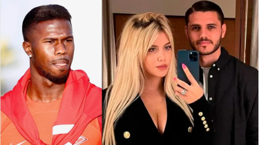 Wanda Nara y Mauro Icardi en el centro de una nueva polémica. Keita Baldé sería el tercero en discordia. 