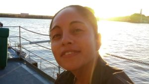 Belén, desde Bariloche a la Fragata Libertad: «Fue mi sueño, algo que siempre deseé»