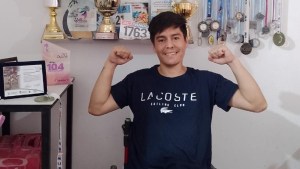 Un atleta de Cipolletti necesita ayuda para competir