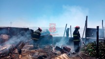 Imagen de Sin descanso: Bomberos controlaron tres incendios en dos horas en Roca
