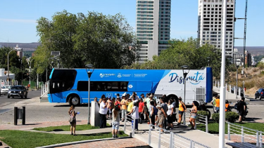 El bus turístico realiza actividades de lunes a domingos. Foto: gentileza