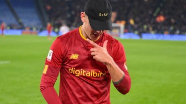 Paulo Dybala y un festejo muy particular para su amigo Bizarrap. 