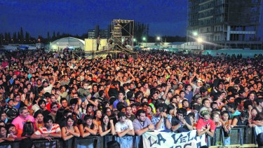 La Vela Puerca fue una de las bandas en inaugurar la primera edición de la fiesta. (FOTO: Matías Subat)