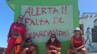 Los guardavidas iniciaron la temporada con reclamos por la falta de personal. Foto: archivo.