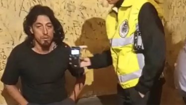 Facundo Jones Huala fue detenido a fines de enero en El Bolsón y ahora se encuentra con prisión en Esquel. Archivo