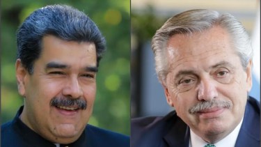 El mandatario echó por tierra las quejas de la oposición ante la presencia del presidente bolivariano en Argentina.