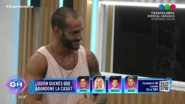 Maxi tomó una sorpresiva decisión ante Santiago Del Moro, tras convertirse en el líder de la semana.-