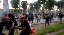 Imagen de Perú: miles de partidarios de Pedro Castillo descienden sobre Lima en una jornada con dos muertos