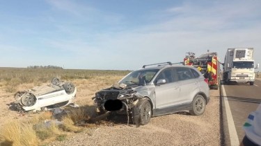 El siniestro vial ocurrió el viernes y causó profundo dolor en la familia del fútbol infantil en Roca. (foto: gentileza)