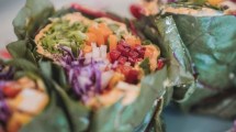 Imagen de A los ricos rolls altamente veggies