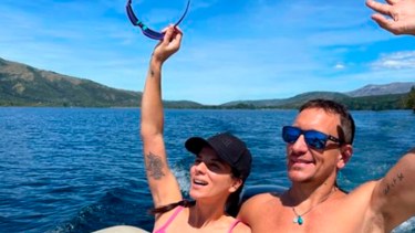 El desopilante video de Nico Vázquez a lo Rocky en un camping de Neuquén con Gimena Accardi