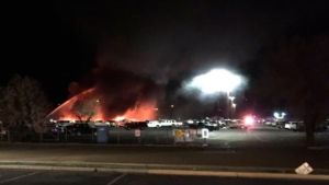 Al menos cinco muertos al estrellarse un avión sanitario en Nevada