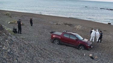 La detenida viajaba en la camioneta que le habían robado a la víctima del asalto. Foto Gentileza.