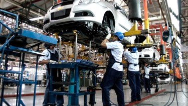 A la baja. La actividad industrial cerró 2022 con una baja cercana al 3%.