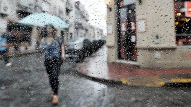 Se viene el agua: el SMN anunció tormentas para parte de Río Negro. Foto: Télam.-