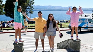 Los turistas colmaron Bariloche en los meses de verano. Foto: Archivo