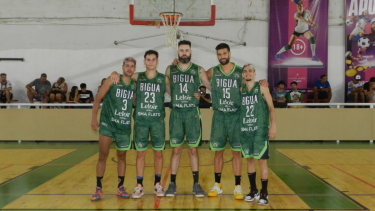 Biguá se recuperó y festejó por primera vez en la Liga Federal.
