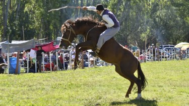 El domingo se hará el concurso de jineteadas en la séptima Fiesta Provincial de Gaucho.
