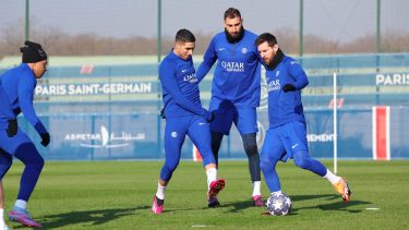 Messi sería titular mañana contra Bayern Múnich.