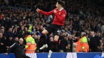 Imagen de Garnacho volvió al gol en Manchester United