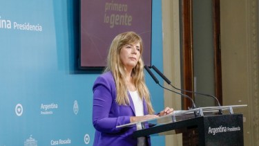 En declaraciones periodísticas, la vocera aseguró que el Presidente "siempre privilegió la unidad". Foto: Archivo. 