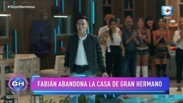 Fabián, sobrino de Romina, dejó la casa de Gran Hermano.