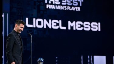 Messi logró por segunda vez el Premio The Best de FIFA.