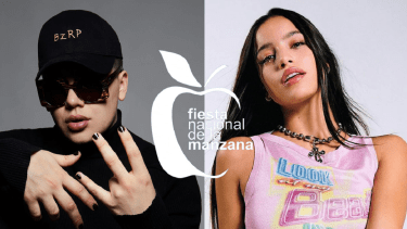Bizarrap y Emilia serán los números centrales del cierre de la Fiesta de la Manzana 2023. 