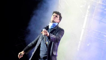 Ciro y Los Persas, el broche de oro de la noche de jueves. (Foto: Juan Thomes)