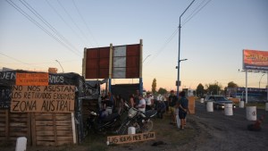 Los policías retirados reclaman en la Fiesta de la Manzana 2023