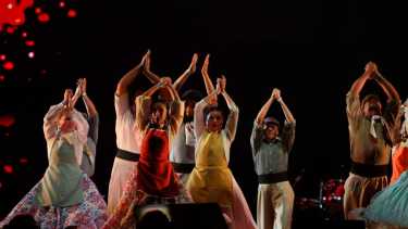 El ballet municipal abrió el escenario principal de la tercera noche de la FNM. foto: Juan Thomes.