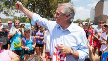 Alberto Fernández, en Chaco, con un mensaje conciliador. Foto: NA
