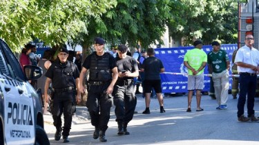 El policía murió el pasado viernes tras un choque que tuvo con el camión. Foto: Matías Subat