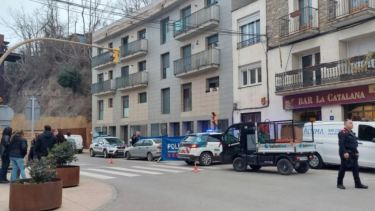 El lugar de Barcelona donde ocurrió el tragedia.