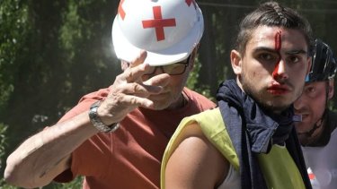 Organizaciones denuncian que hay varias personas heridas en El Foyel, atacados por defensores de Lewis. Foto: Fipca