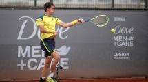 Imagen de JM Cerúndolo sacó adelante su debut en el ATP 250 de Santiago