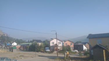 El pasado sábado había llegado a Neuquén el humo de los incendios en Chile. Foto: gentileza. 