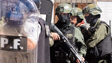 Facundo Jones Huala está detenido en el Penal de Esquel. Foto: Archivo