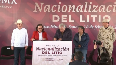 El gobierno mexicano ha invitado a países productores de litio y a empresas a participar en el Plan Sonora. Foto Archivo.