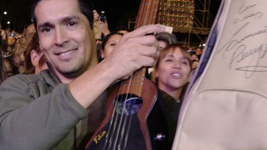 Gerardo de Villa Regina cumplió su sueño con Luciano Pereyra. 