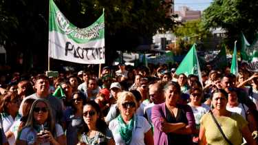 Los trabajadores  agrupados en ATE estarán este miércoles con medidas de fuerza. Foto: archivo Matías Subat.