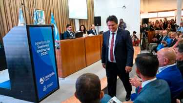 Gaido dijo que la proxima Fiesta Nacional abarcará dos fines de semana, a solicitud de comerciantes y empresarios (foto Flor Salto)